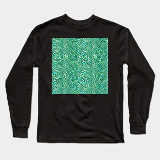 Easter grass (MD23Etr004) Long Sleeve T-Shirt